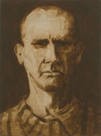 Jewish prisoner Dachau by Peter Van Gheluwe (2006)