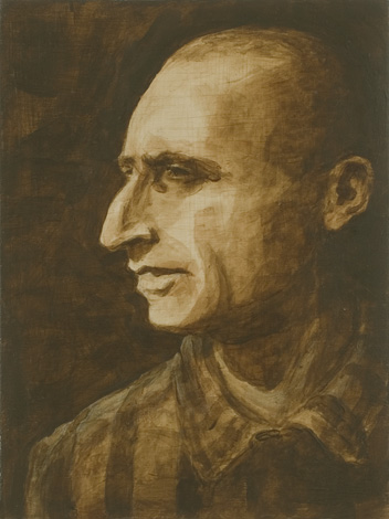 Jewish prisoner Dachau by Peter Van Gheluwe (2006)